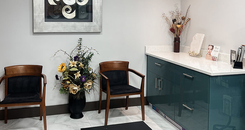 Office waiting area